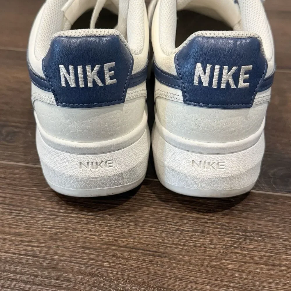 Nike Court Vision Alta Platform Sneakers Sail/Navy